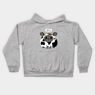 Fluffy Moo Kids Hoodie